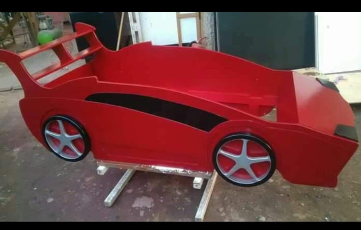 Cama Infantil Coche de Carreras