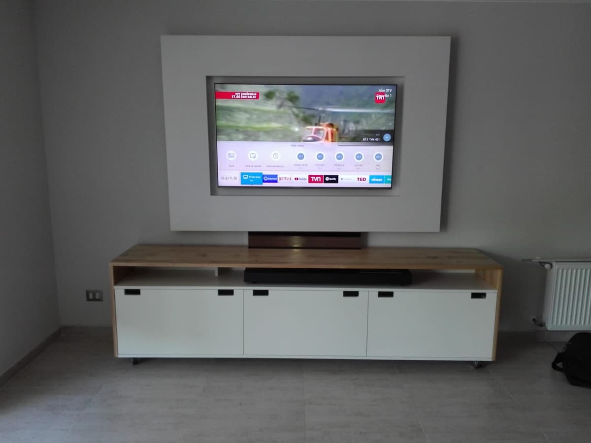 Mueble de TV Flotante con Almacenamiento